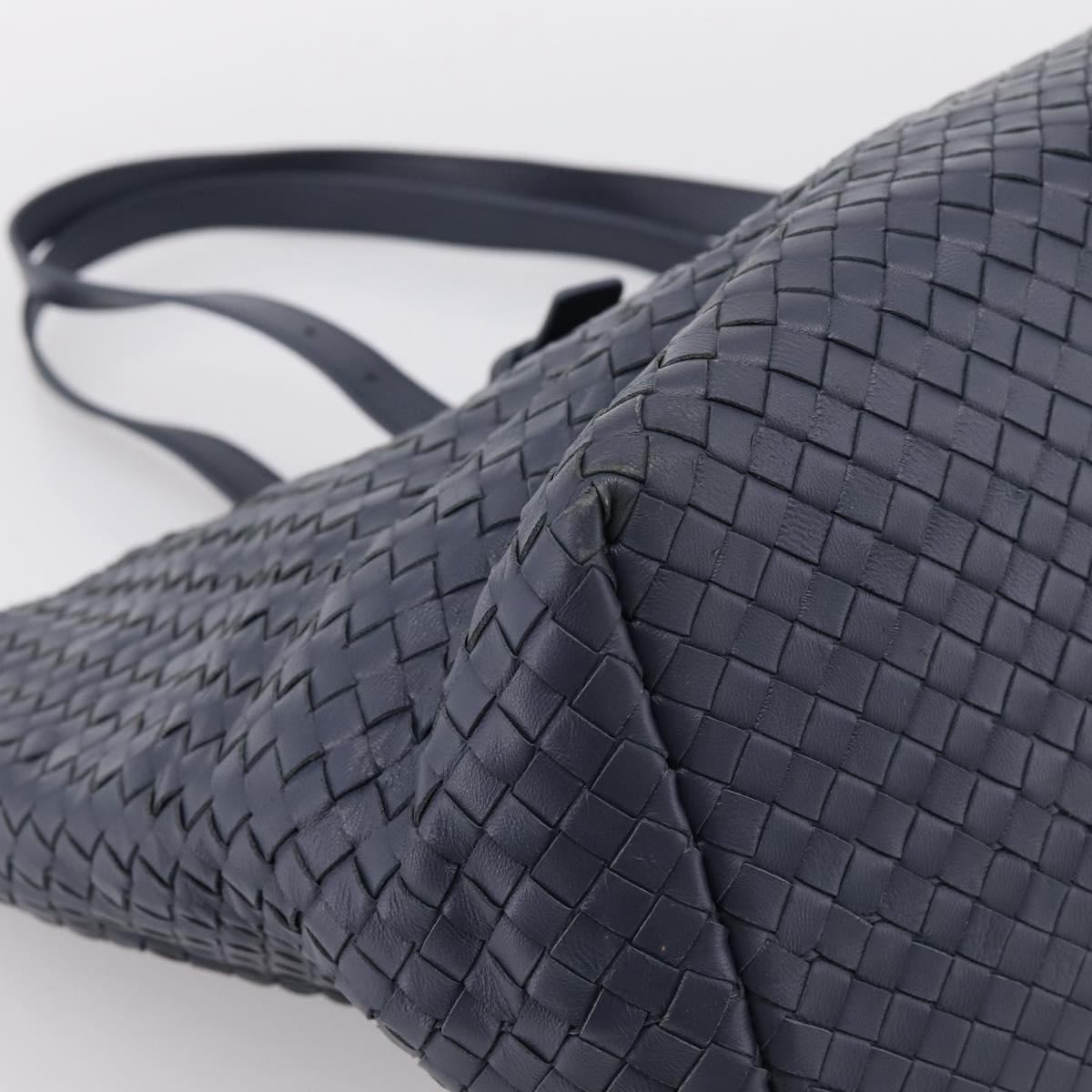 BOTTEGA VENETA INTRECCIATO Tote Bag Leather Navy Auth 200469V