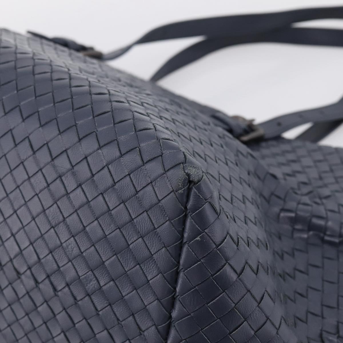 BOTTEGA VENETA INTRECCIATO Tote Bag Leather Navy Auth 200469V