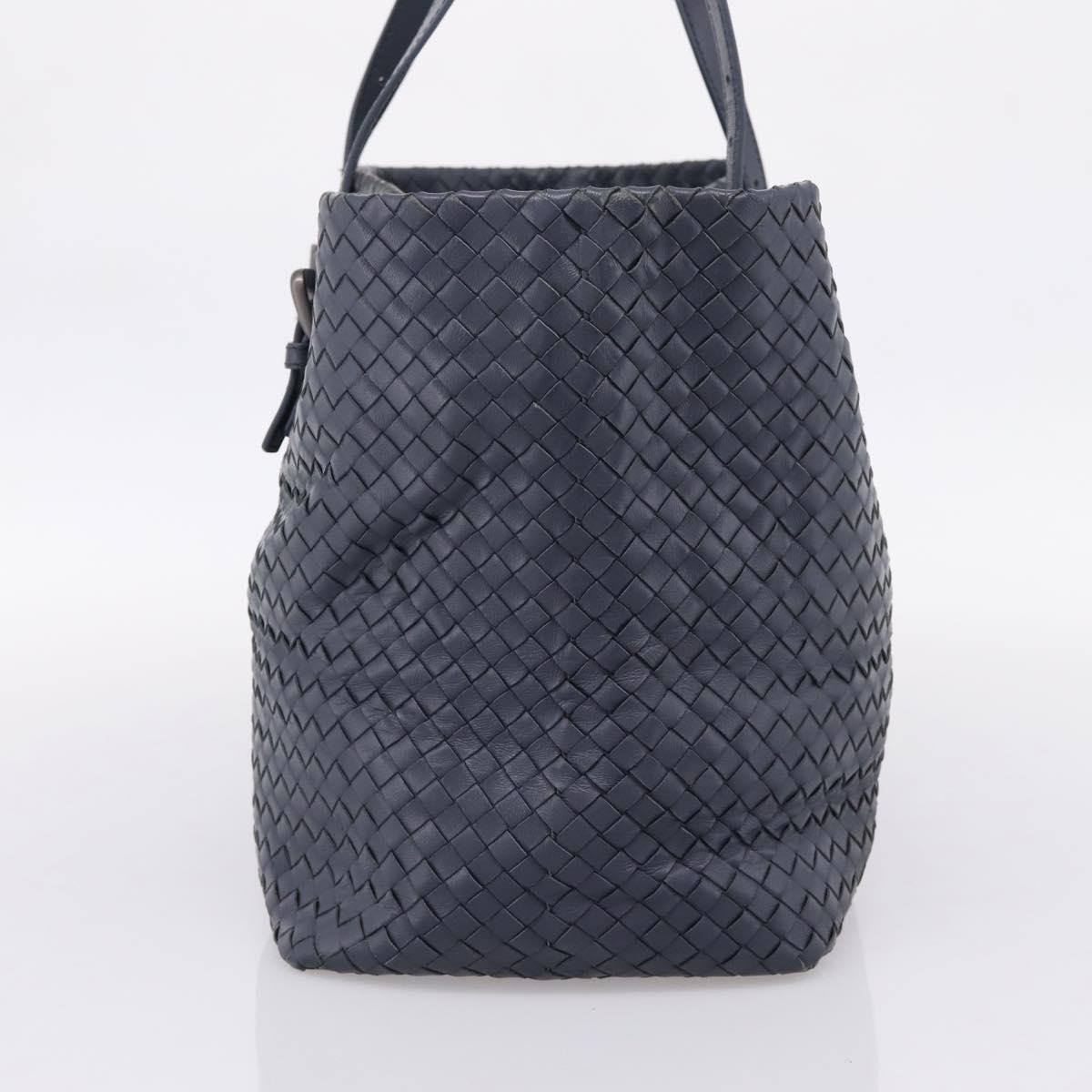 BOTTEGA VENETA INTRECCIATO Tote Bag Leather Navy Auth 200469V