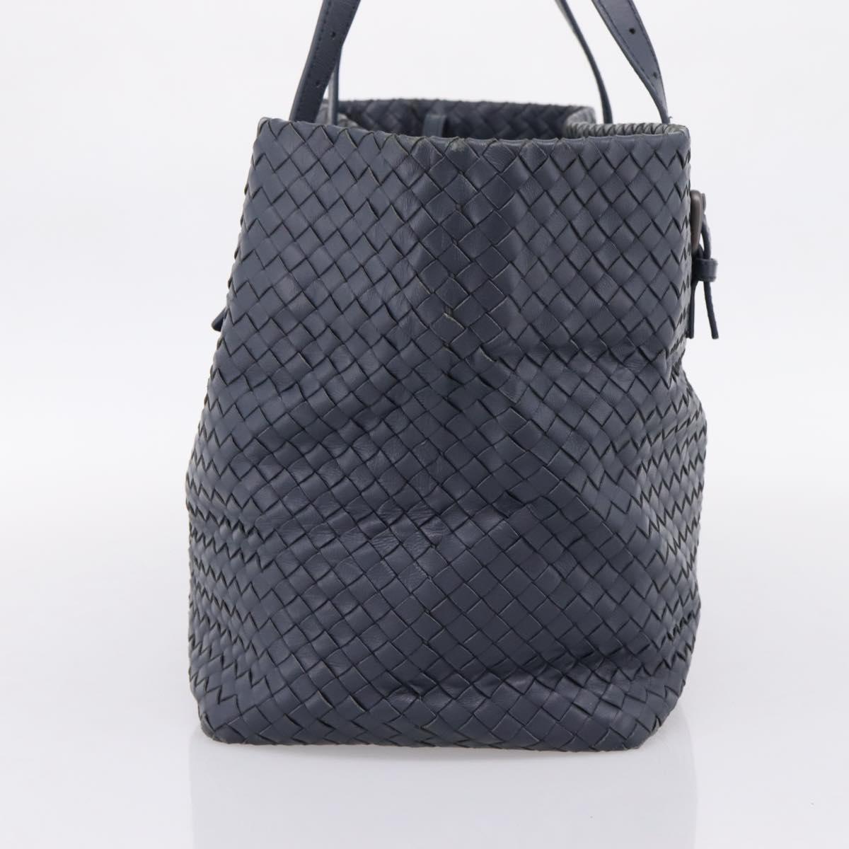 BOTTEGA VENETA INTRECCIATO Tote Bag Leather Navy Auth 200469V