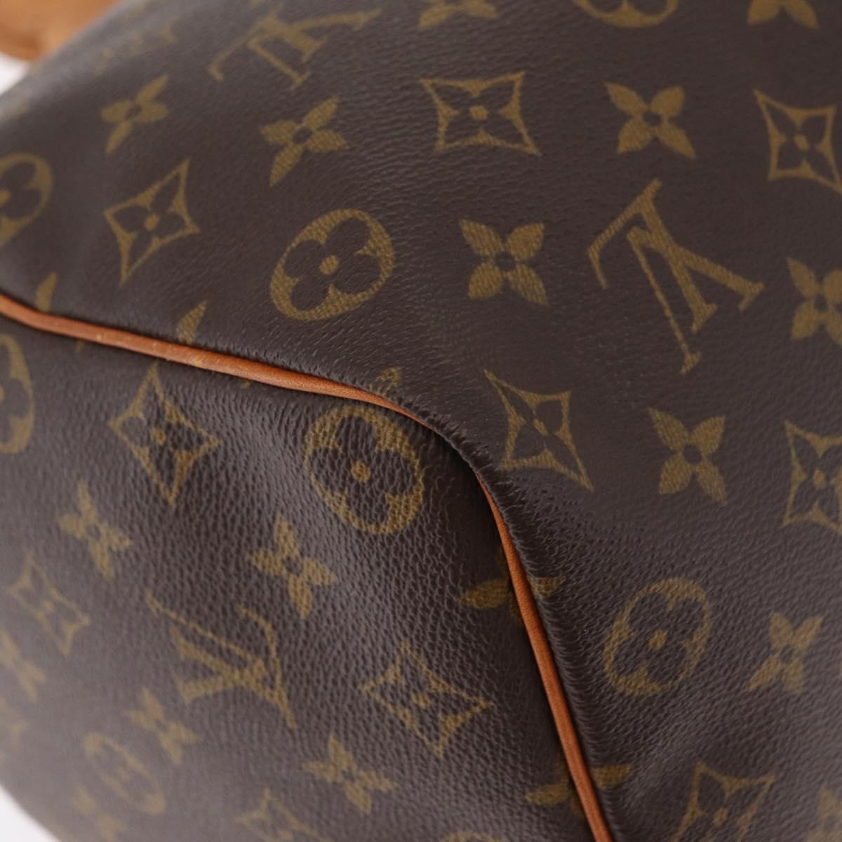 LOUIS VUITTON Monogram Speedy 35 Hand Bag M41524 LV Auth 200473V