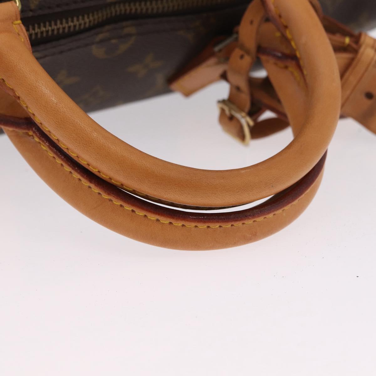 LOUIS VUITTON Monogram Speedy 35 Hand Bag M41524 LV Auth 200473V