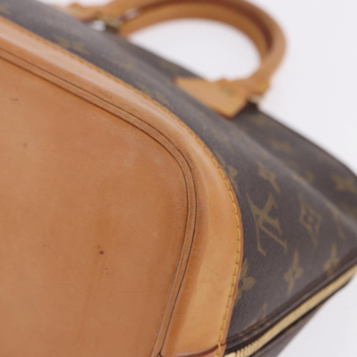 LOUIS VUITTON Monogram Alma Hand Bag M51130 LV Auth 200474V