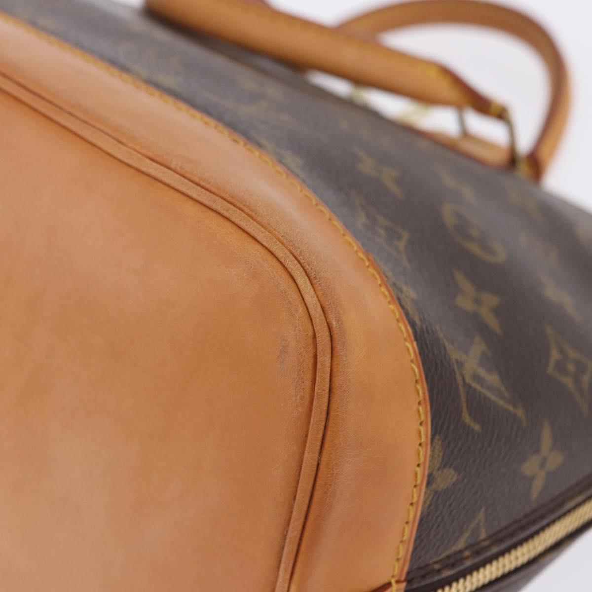 LOUIS VUITTON Monogram Alma Hand Bag M51130 LV Auth 200474V