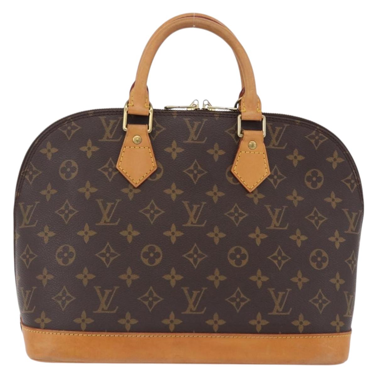 LOUIS VUITTON Monogram Alma Hand Bag M51130 LV Auth 200474V
