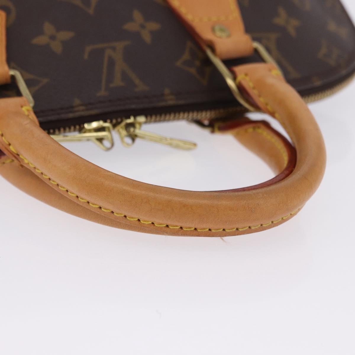 LOUIS VUITTON Monogram Alma Hand Bag M51130 LV Auth 200474V