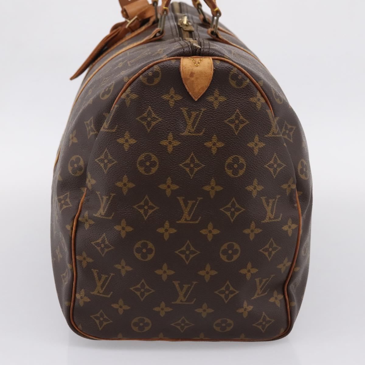 LOUIS VUITTON Monogram Keepall 50 Boston Bag M41426 LV Auth 200475