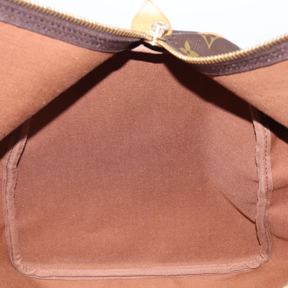 LOUIS VUITTON Monogram Keepall 55 Boston Bag M41424 LV Auth 200476V