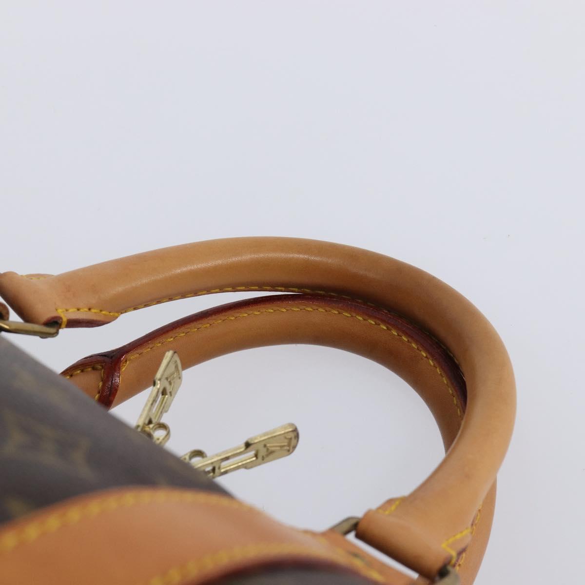 LOUIS VUITTON Monogram Keepall 55 Boston Bag M41424 LV Auth 200476V