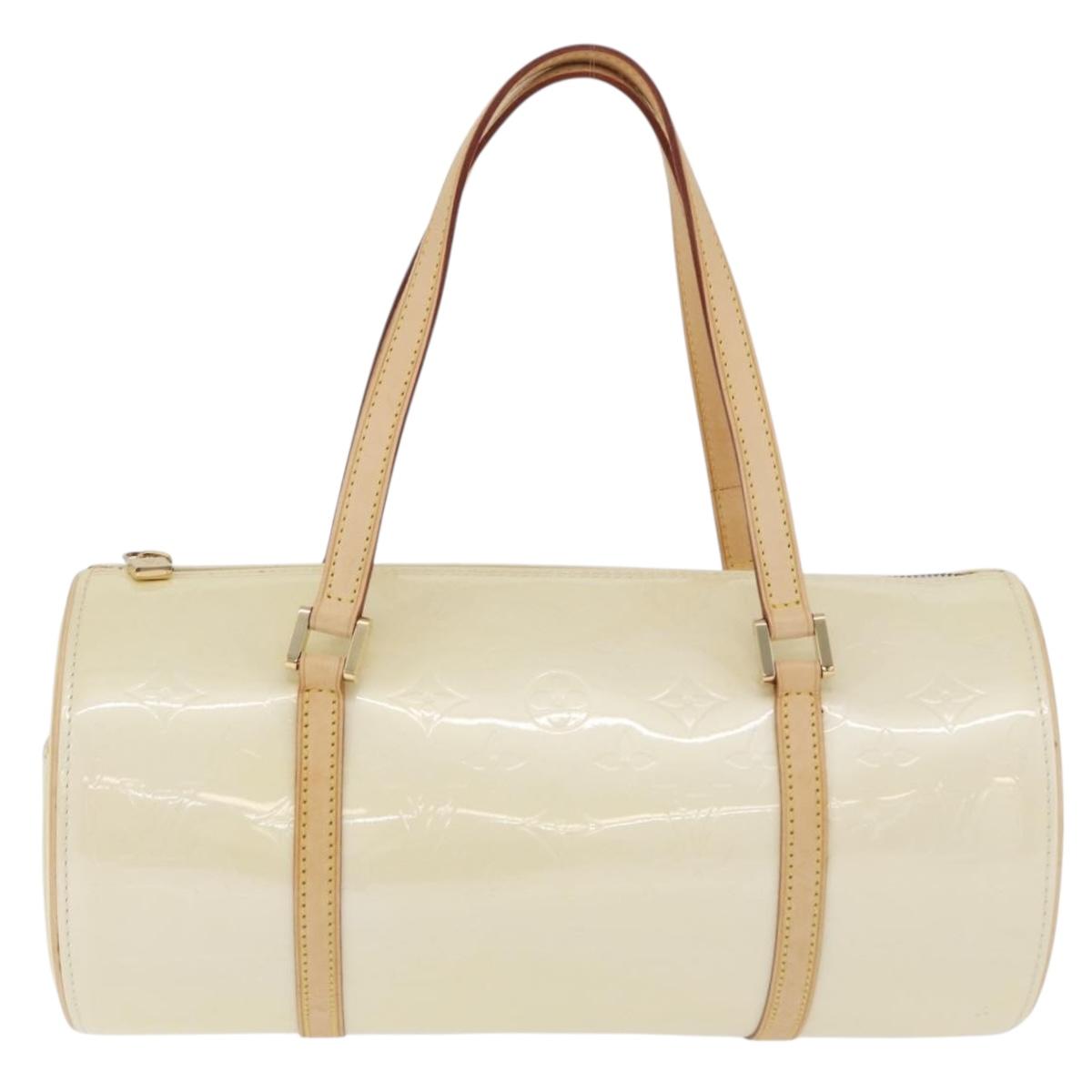 LOUIS VUITTON Monogram Vernis Bedford Hand Bag Perle M91006 LV Auth 200480V
