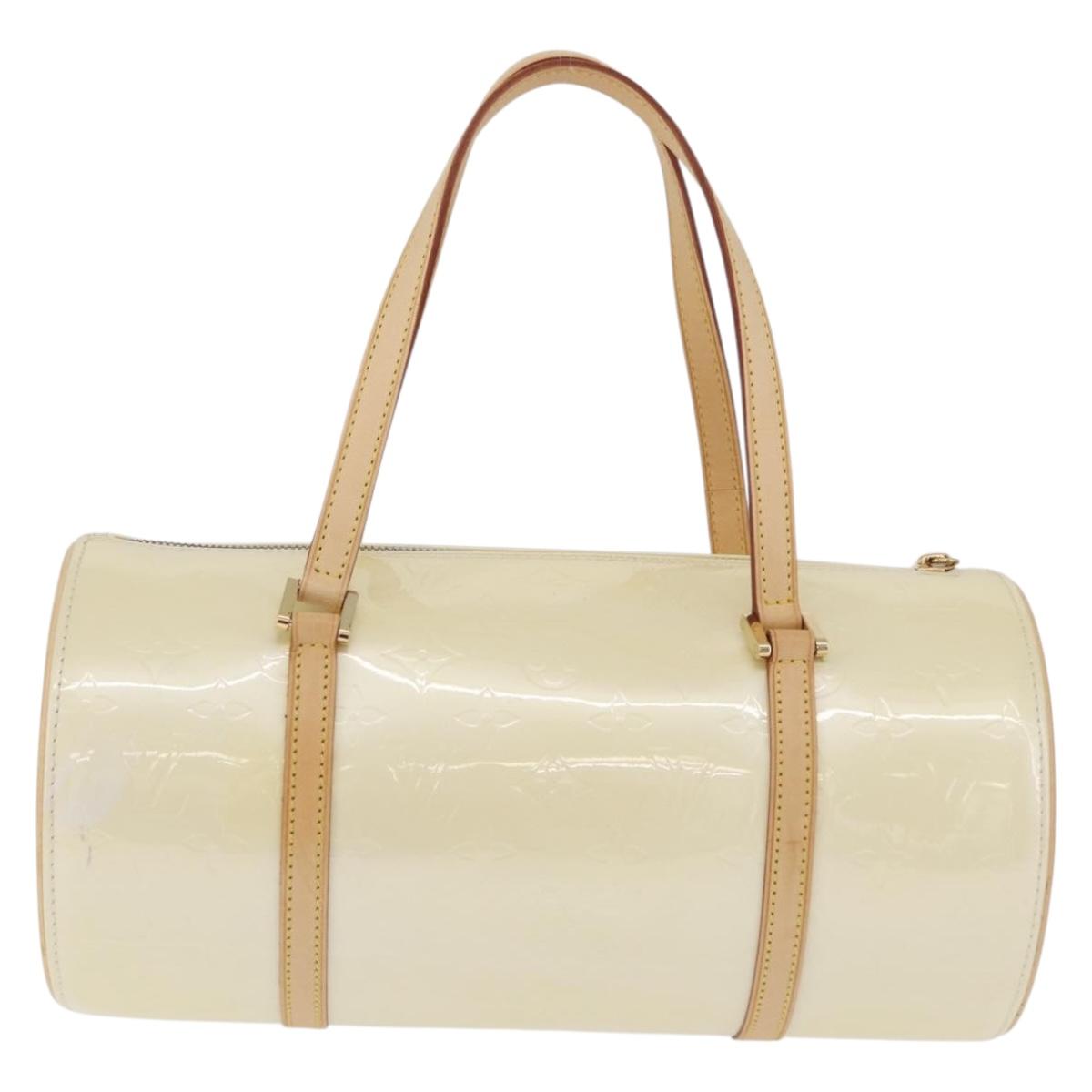 LOUIS VUITTON Monogram Vernis Bedford Hand Bag Perle M91006 LV Auth 200480V