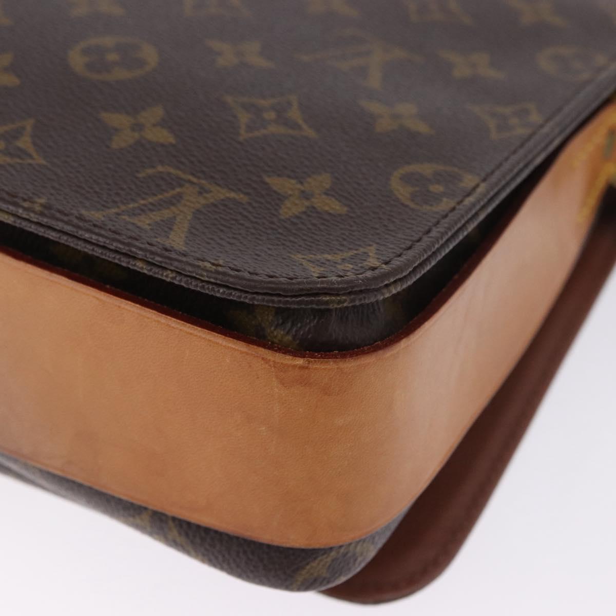 LOUIS VUITTON Monogram Cartouchiere GM Shoulder Bag M51252 LV Auth 200482V