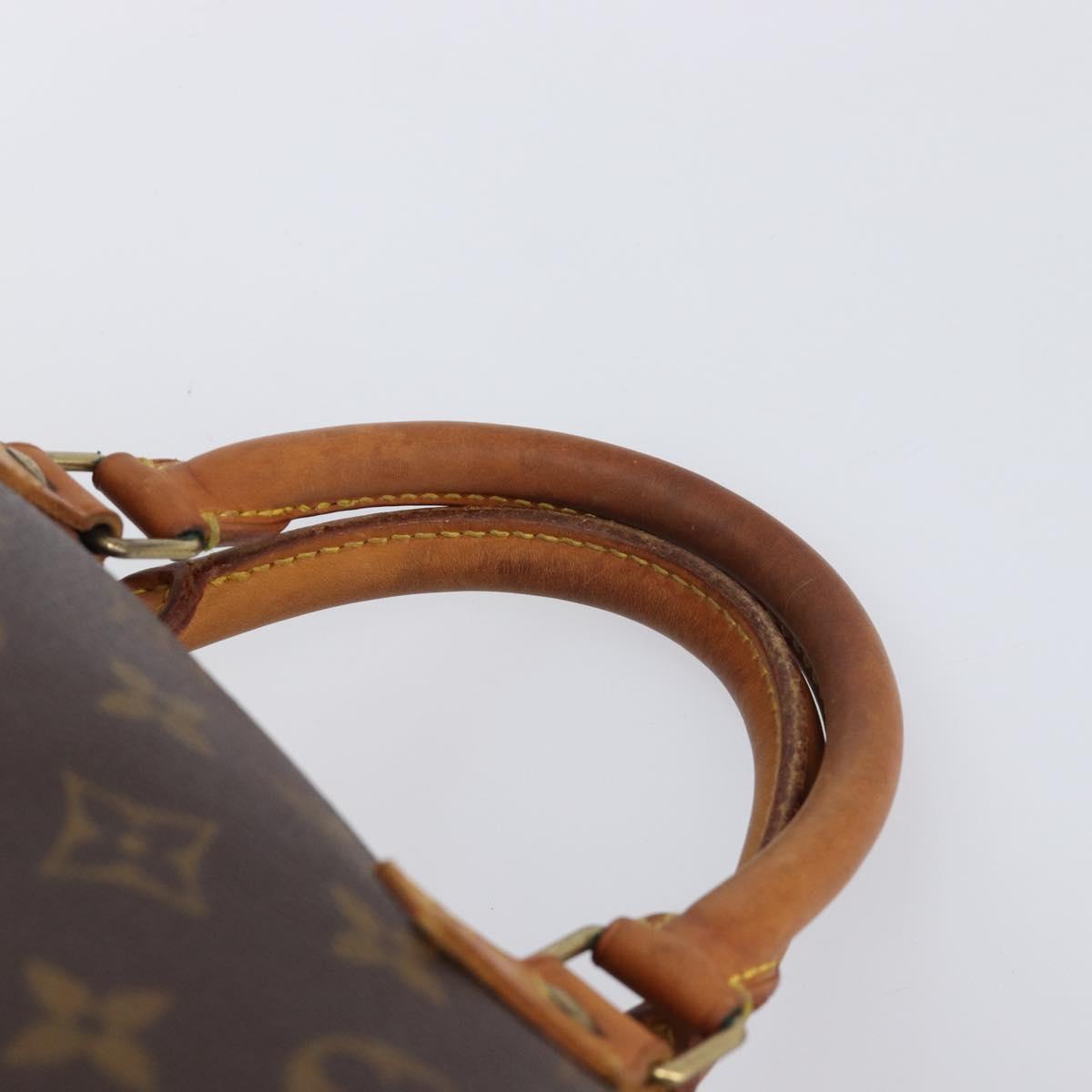 LOUIS VUITTON Monogram Speedy 25 Hand Bag M41528 LV Auth 200486