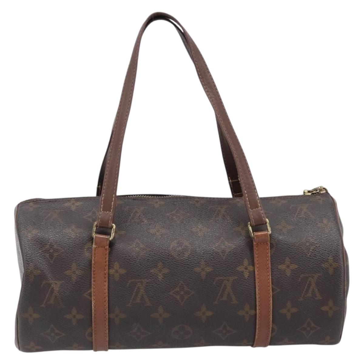 LOUIS VUITTON Monogram Papillon 30 Hand Bag M51365 LV Auth 200487