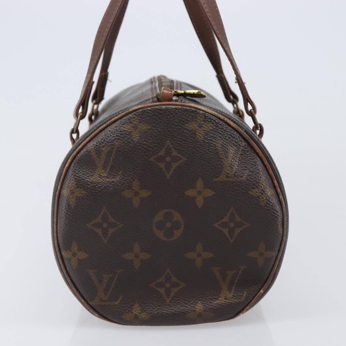 LOUIS VUITTON Monogram Papillon 30 Hand Bag M51365 LV Auth 200487