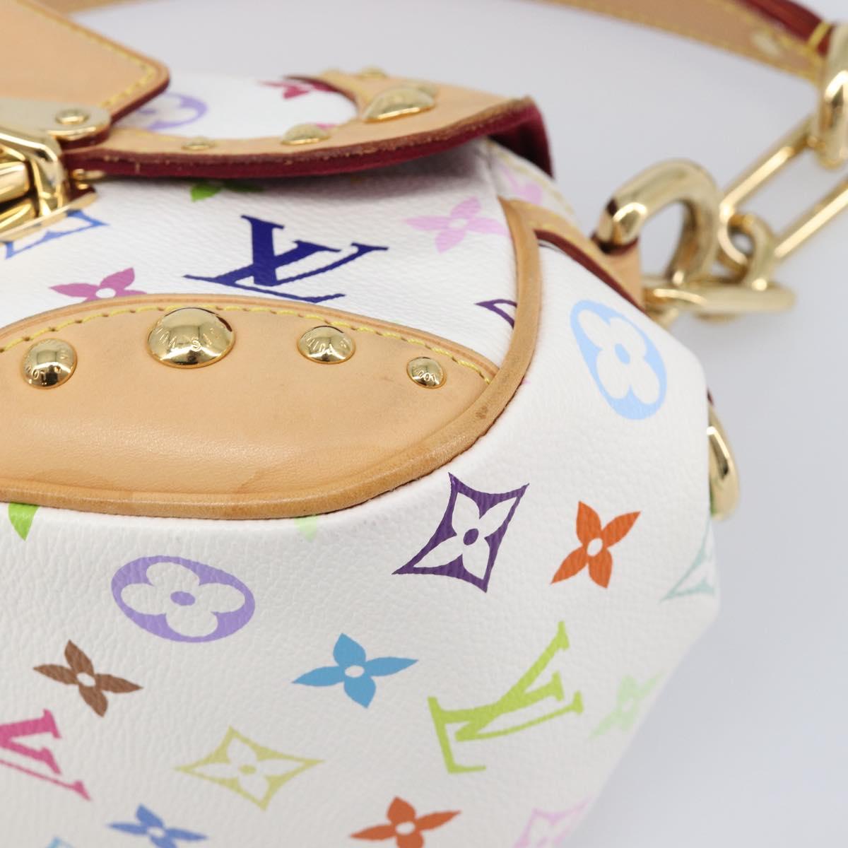 LOUIS VUITTON Monogram Multicolor Marilyn Bag White M40206 LV Auth 200499SAM
