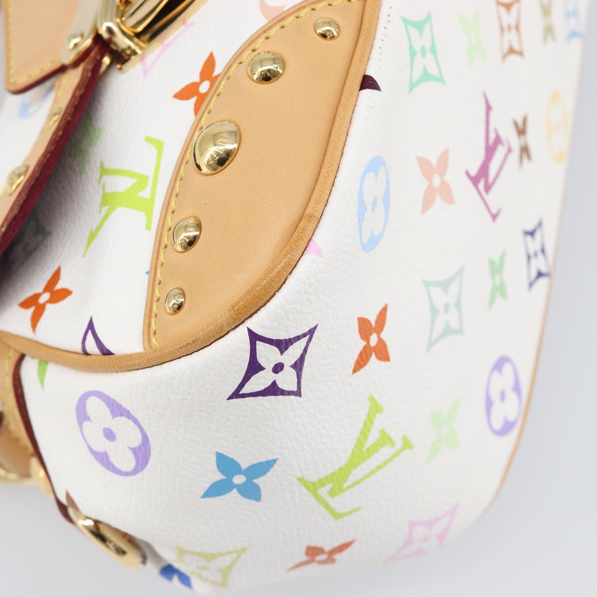 LOUIS VUITTON Monogram Multicolor Marilyn Bag White M40206 LV Auth 200499SAM