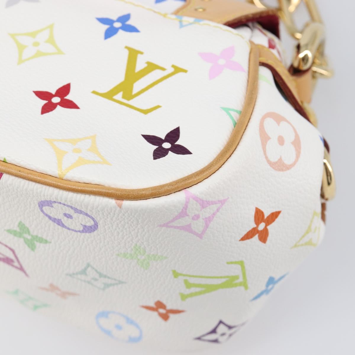 LOUIS VUITTON Monogram Multicolor Marilyn Bag White M40206 LV Auth 200499SAM