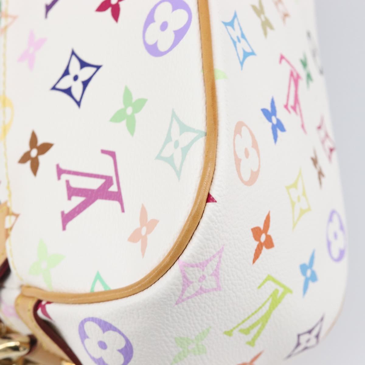 LOUIS VUITTON Monogram Multicolor Marilyn Bag White M40206 LV Auth 200499SAM