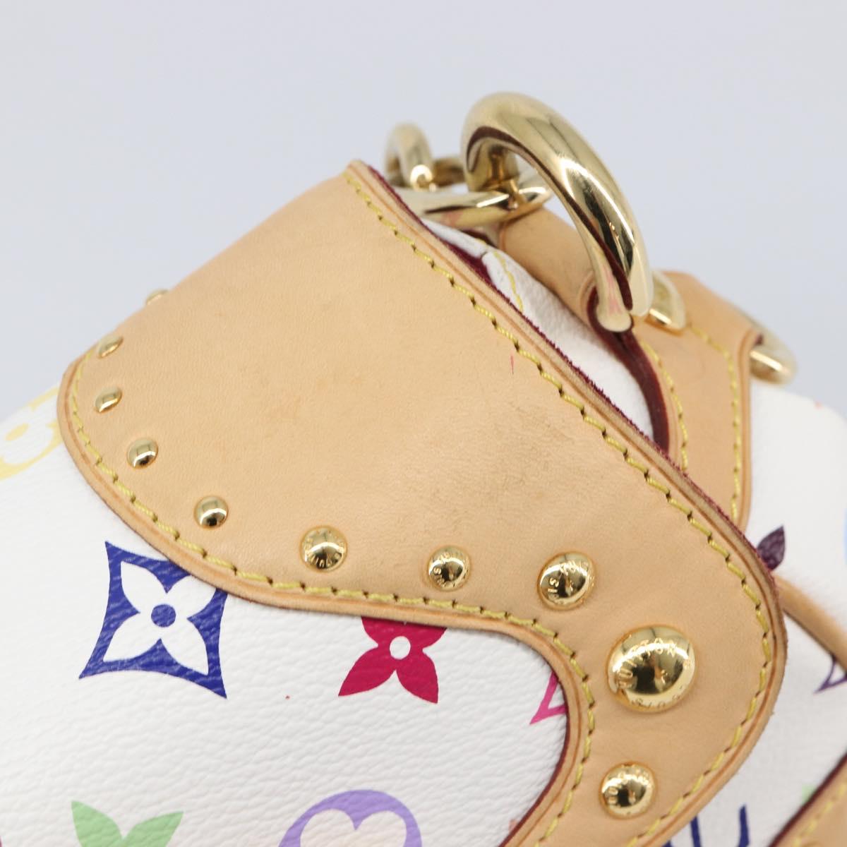 LOUIS VUITTON Monogram Multicolor Marilyn Bag White M40206 LV Auth 200499SAM