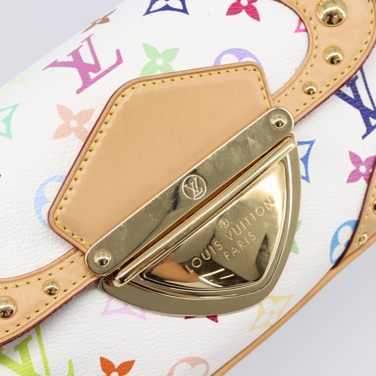 LOUIS VUITTON Monogram Multicolor Marilyn Bag White M40206 LV Auth 200499SAM
