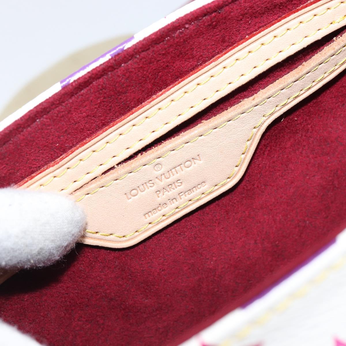 LOUIS VUITTON Monogram Multicolor Marilyn Bag White M40206 LV Auth 200499SAM