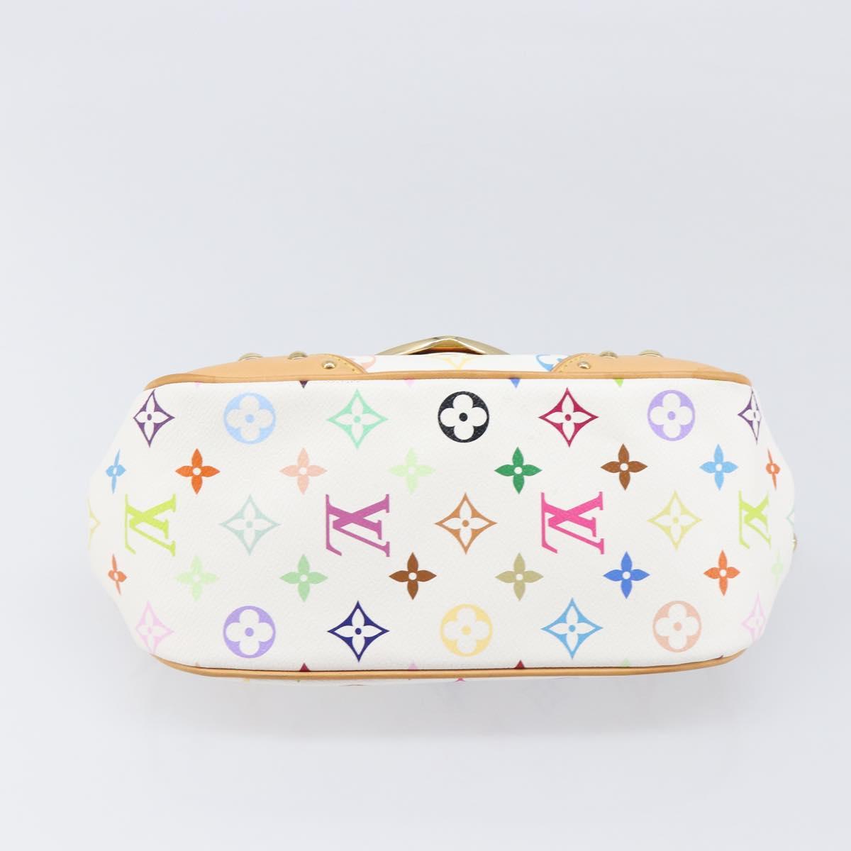 LOUIS VUITTON Monogram Multicolor Marilyn Bag White M40206 LV Auth 200499SAM