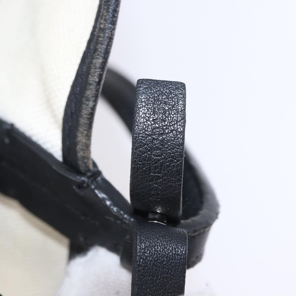 GOYARD Saint Louis GM Tote Bag PVC Canvas Black Auth 200501A