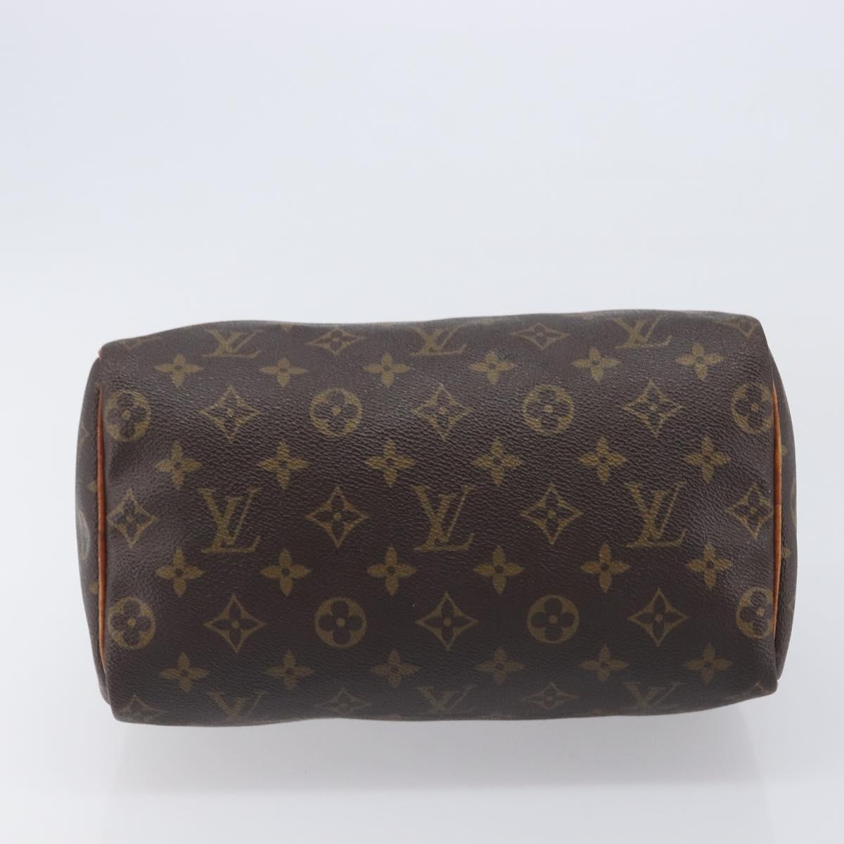LOUIS VUITTON Monogram Speedy 25 Hand Bag M41528 LV Auth 200502A