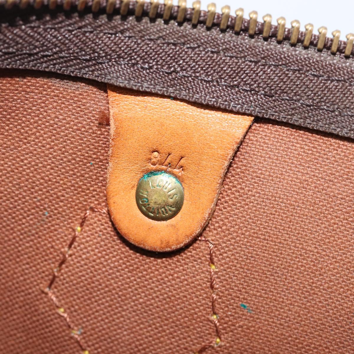 LOUIS VUITTON Monogram Speedy 25 Hand Bag M41528 LV Auth 200502A