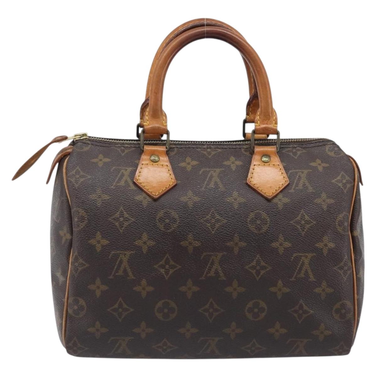 LOUIS VUITTON Monogram Speedy 25 Hand Bag M41528 LV Auth 200502A
