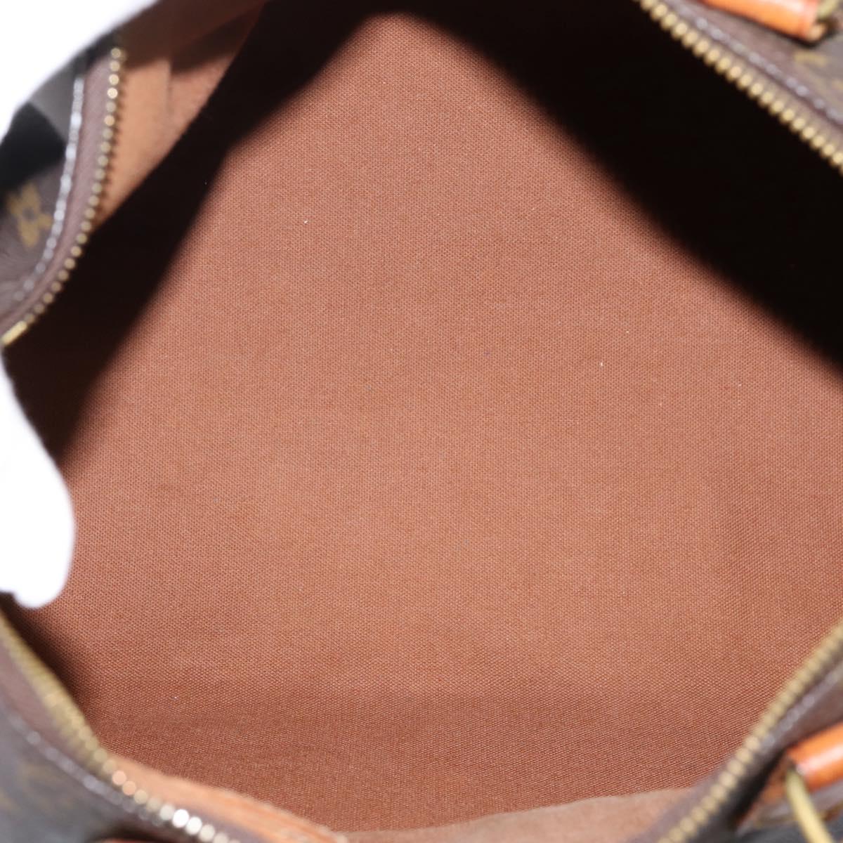 LOUIS VUITTON Monogram Speedy 30 Hand Bag M41526 LV Auth 200504