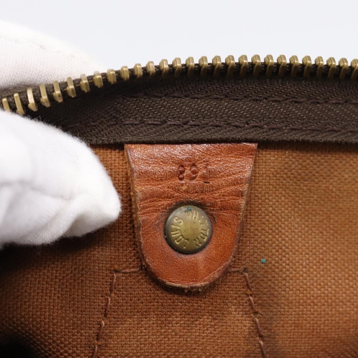 LOUIS VUITTON Monogram Speedy 30 Hand Bag M41526 LV Auth 200504