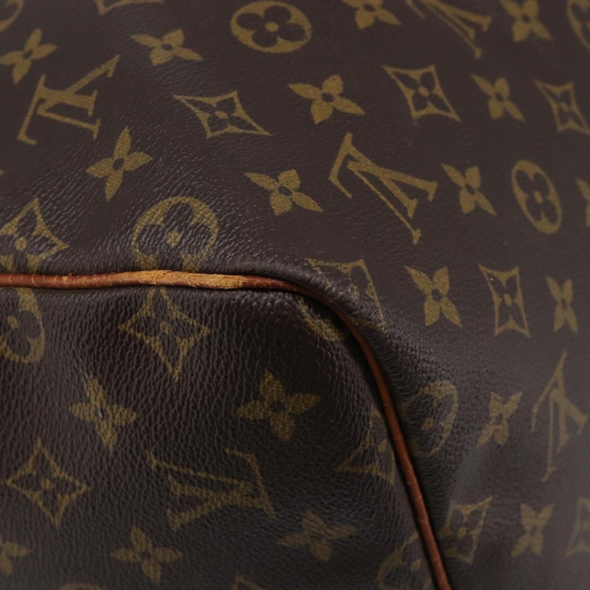 LOUIS VUITTON Monogram Keepall 55 Boston Bag M41424 LV Auth 200507