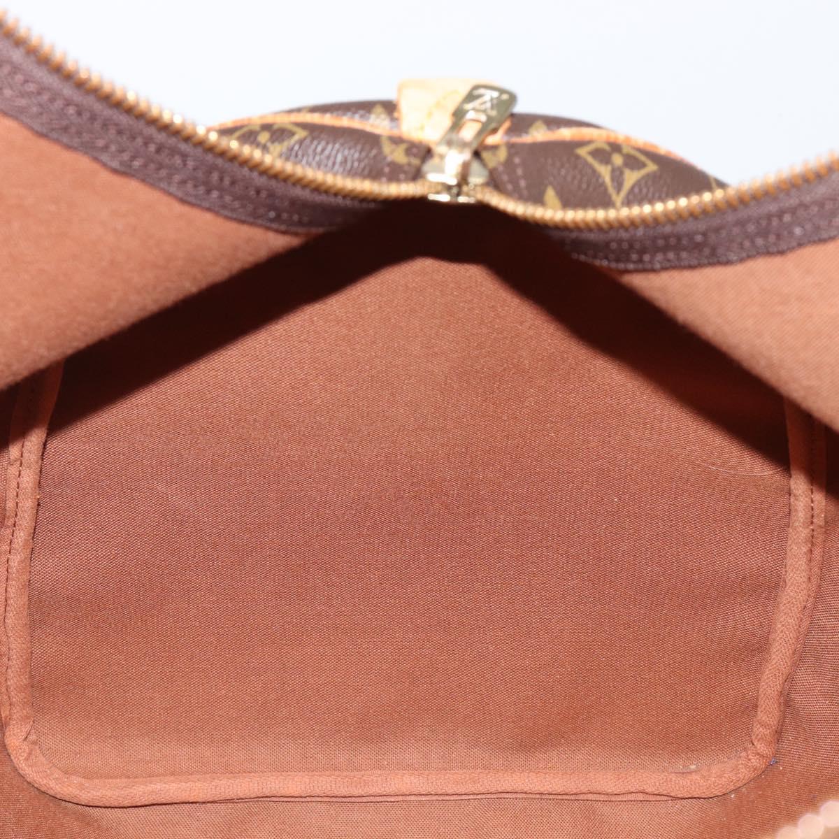 LOUIS VUITTON Monogram Keepall 55 Boston Bag M41424 LV Auth 200507
