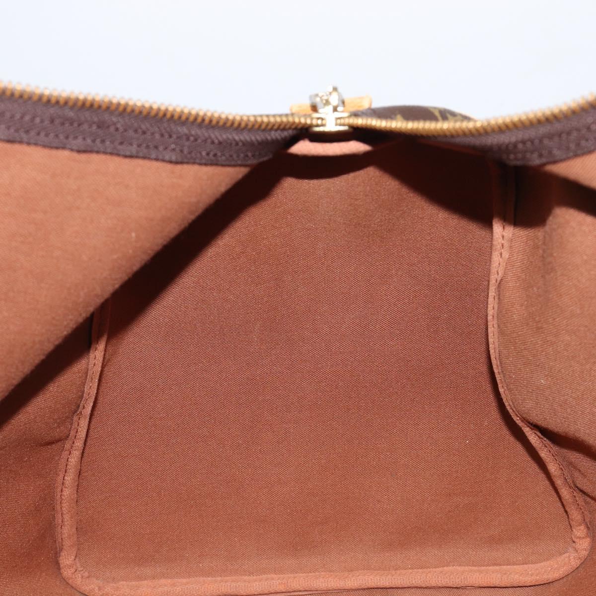 LOUIS VUITTON Monogram Keepall 55 Boston Bag M41424 LV Auth 200507