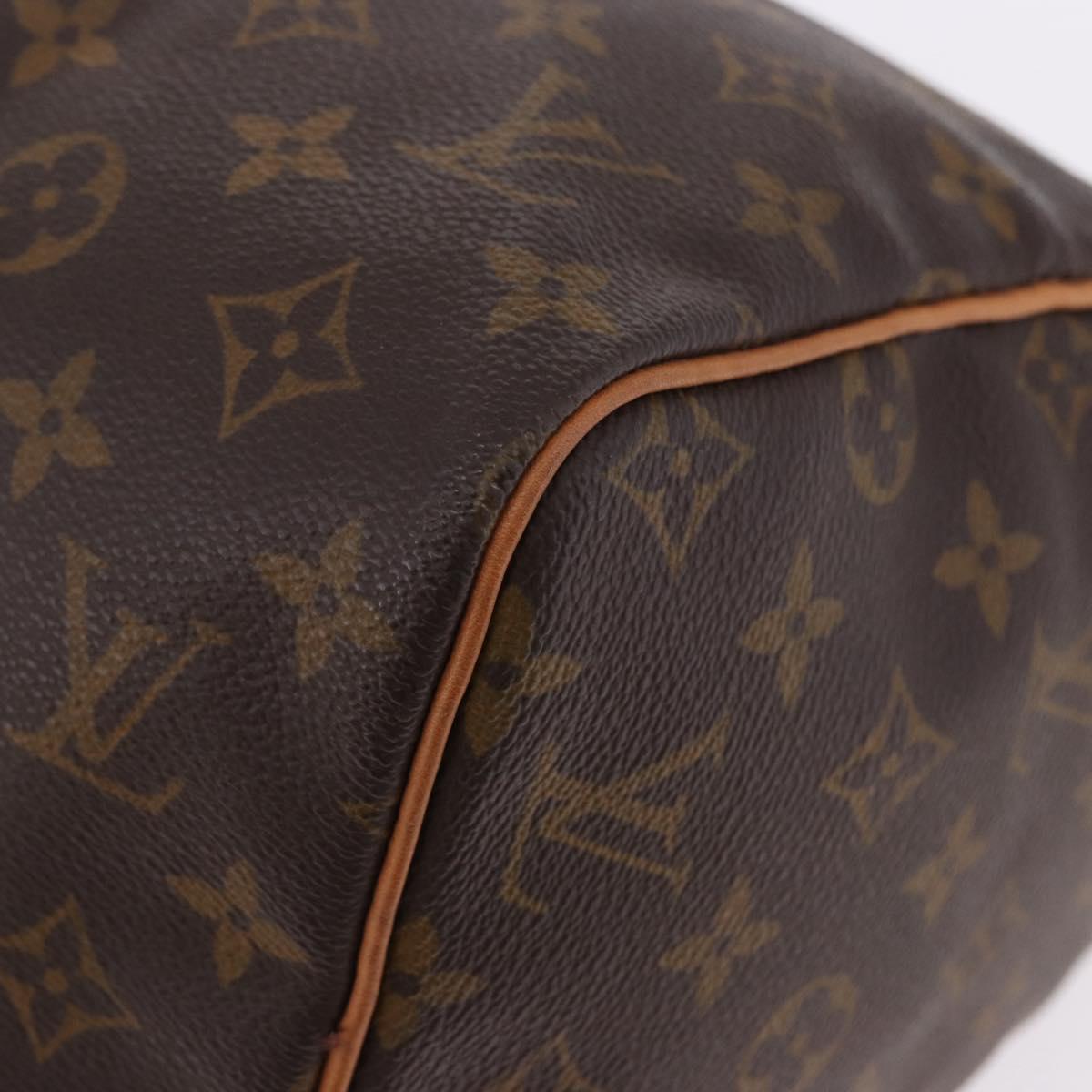 LOUIS VUITTON Monogram Speedy 30 Hand Bag M41526 LV Auth 200508SAV