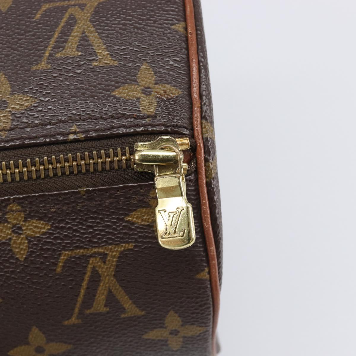 LOUIS VUITTON Monogram Papillon 30 Hand Bag M51385 LV Auth 200509V