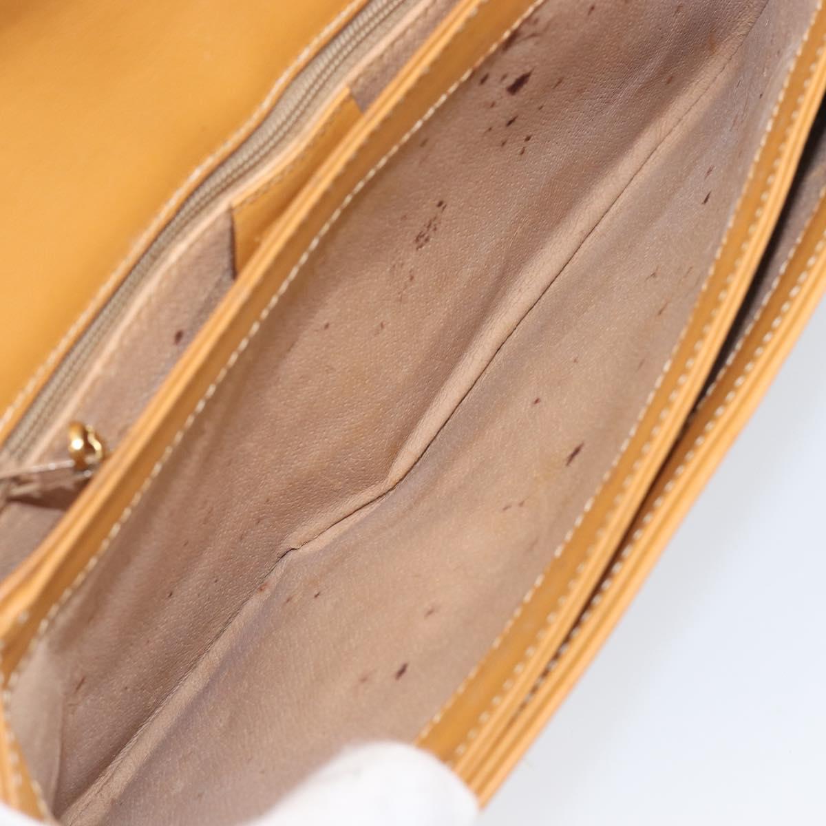 GUCCI Micro GG Supreme Shoulder Bag PVC Beige Gold 004 106 0024 Auth 200513