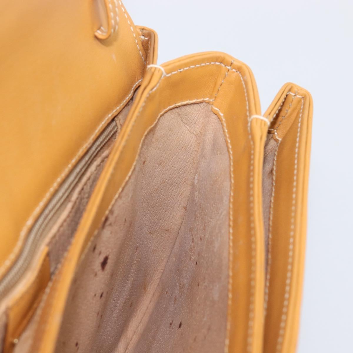 GUCCI Micro GG Supreme Shoulder Bag PVC Beige Gold 004 106 0024 Auth 200513