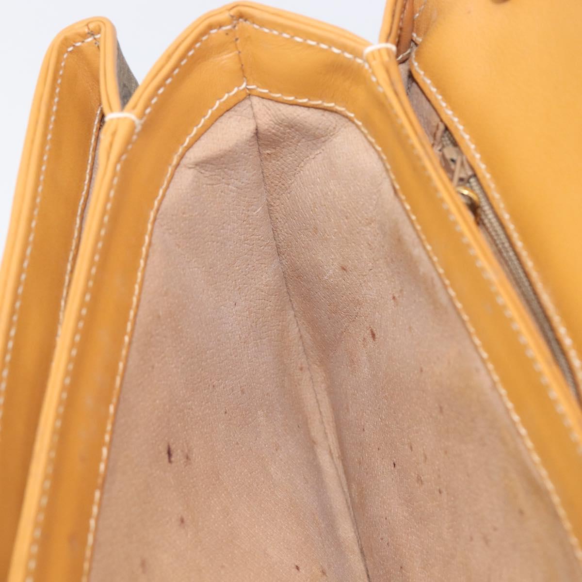 GUCCI Micro GG Supreme Shoulder Bag PVC Beige Gold 004 106 0024 Auth 200513