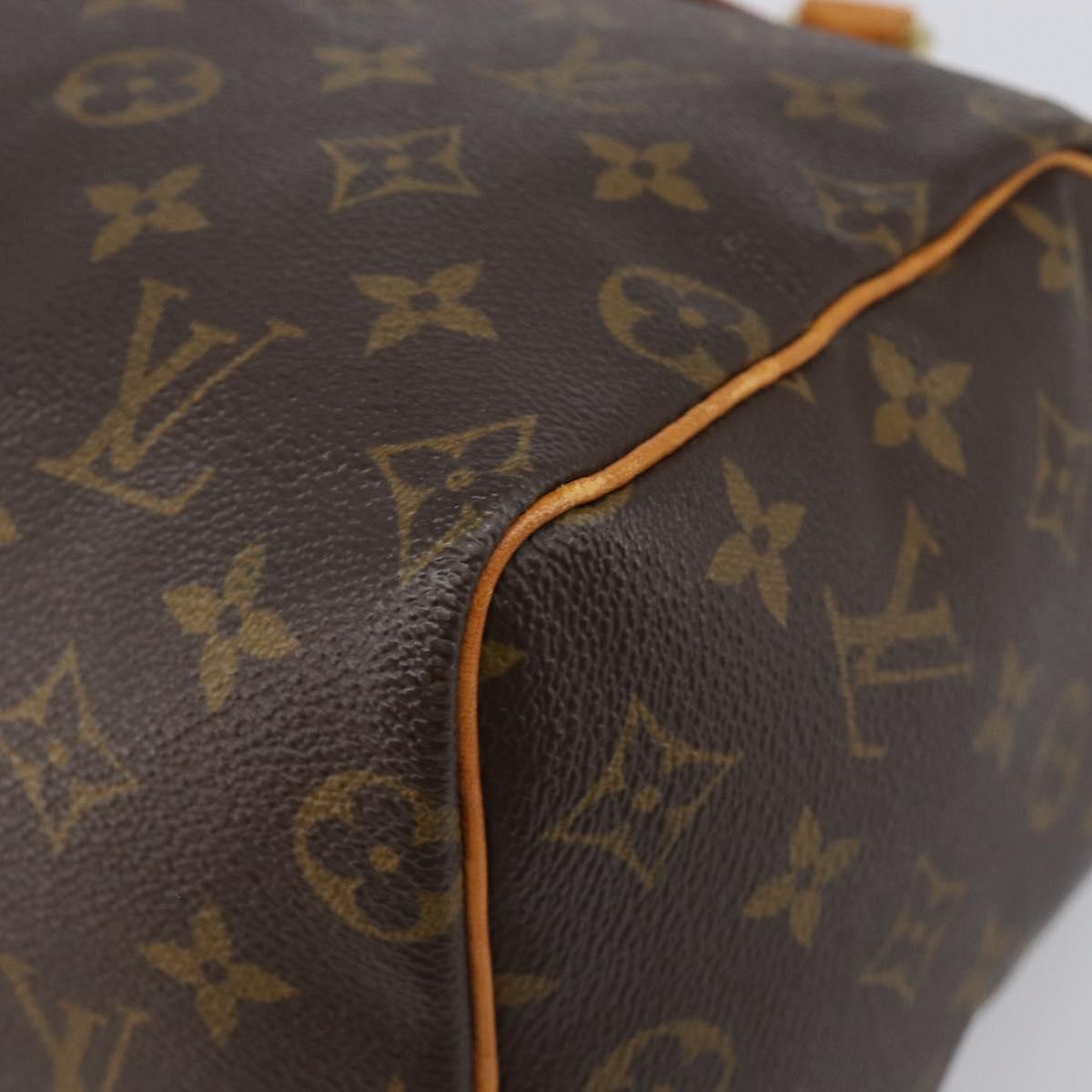 LOUIS VUITTON Monogram Speedy 25 Hand Bag M41528 LV Auth 200514