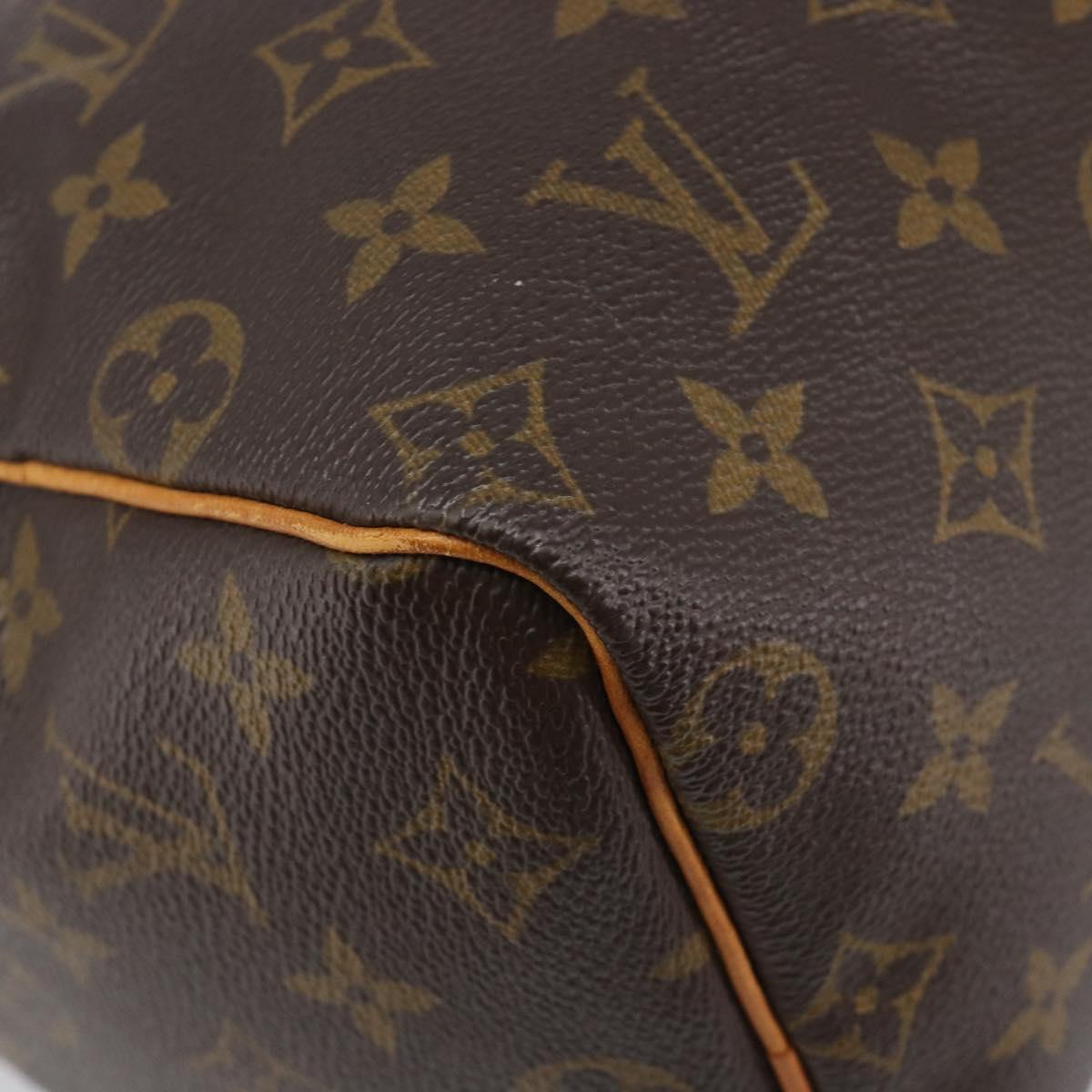 LOUIS VUITTON Monogram Speedy 25 Hand Bag M41528 LV Auth 200514