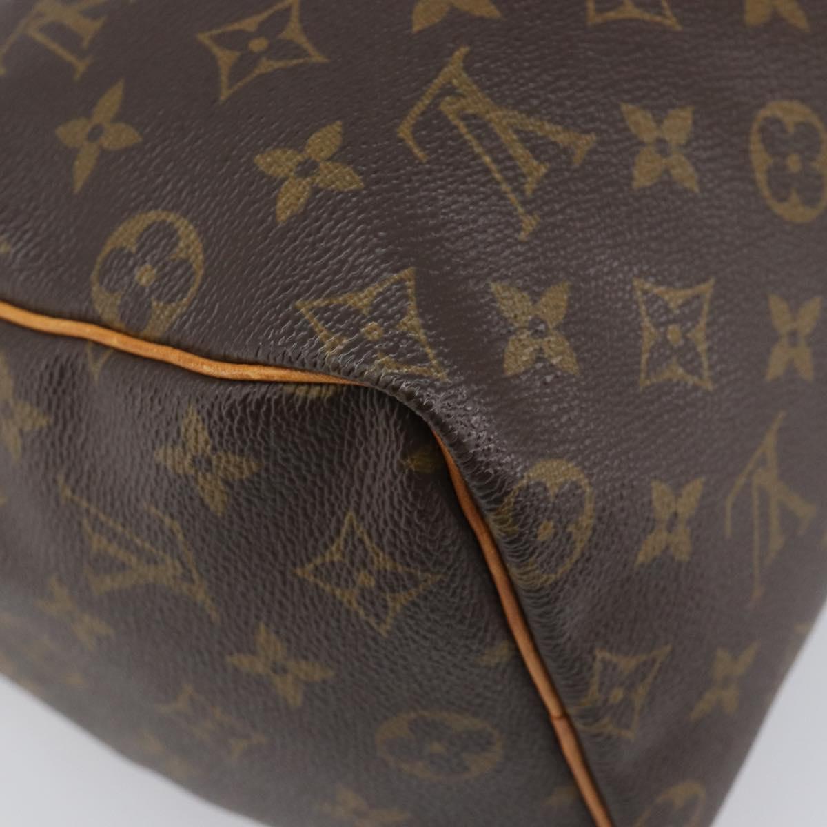 LOUIS VUITTON Monogram Speedy 25 Hand Bag M41528 LV Auth 200514