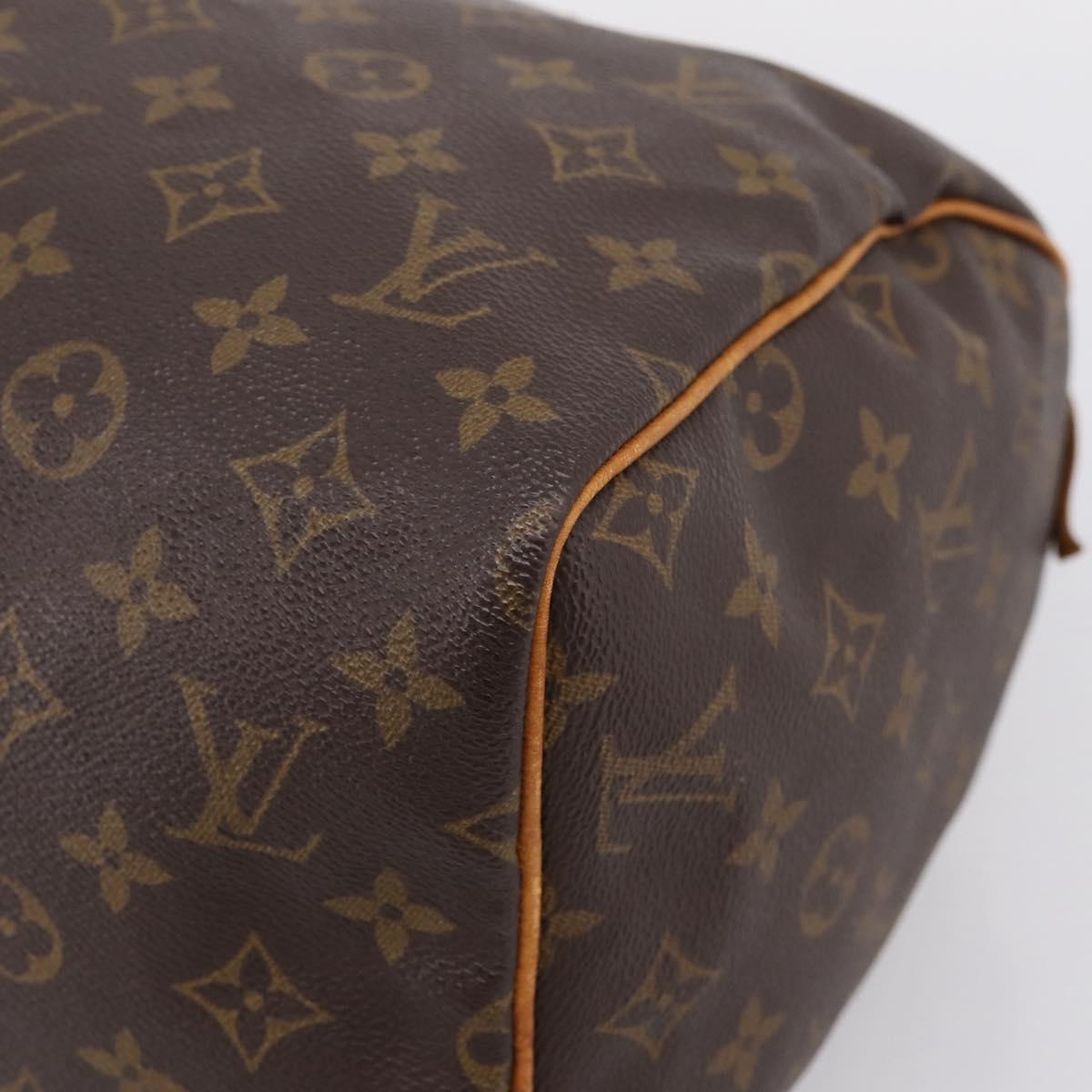 LOUIS VUITTON Monogram Speedy 30 Hand Bag M41526 LV Auth 200515A