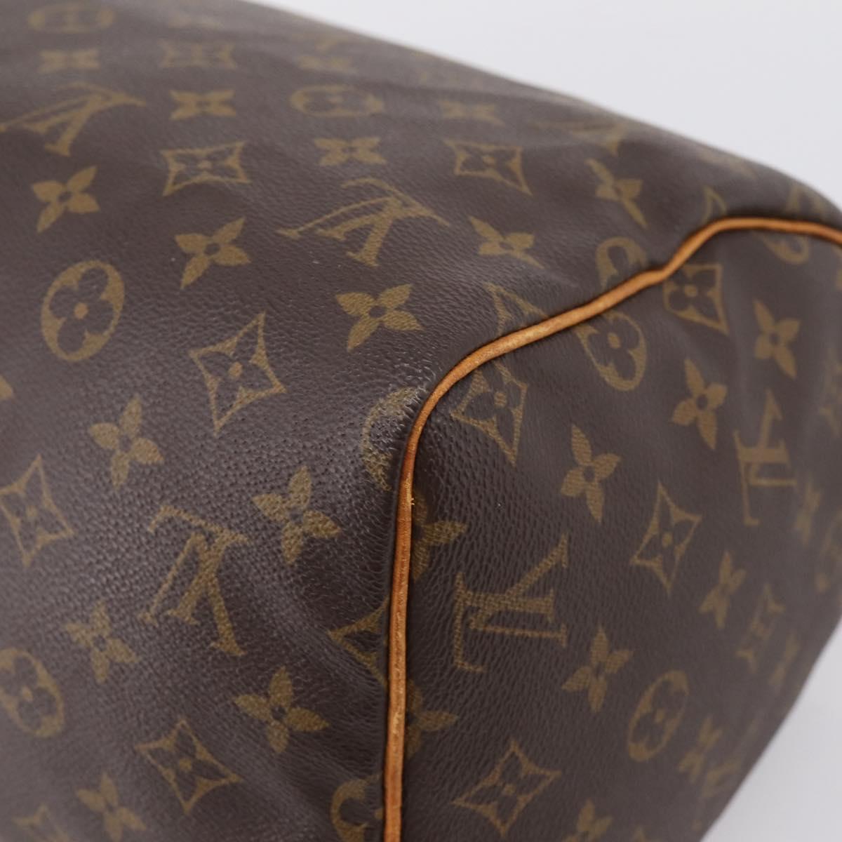 LOUIS VUITTON Monogram Speedy 30 Hand Bag M41526 LV Auth 200515A