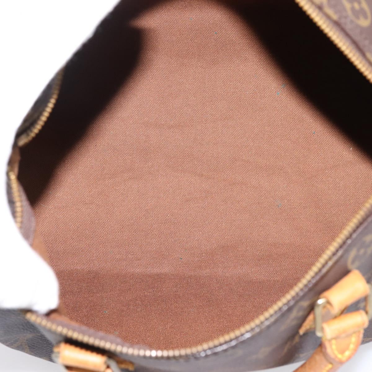 LOUIS VUITTON Monogram Speedy 30 Hand Bag M41526 LV Auth 200515A