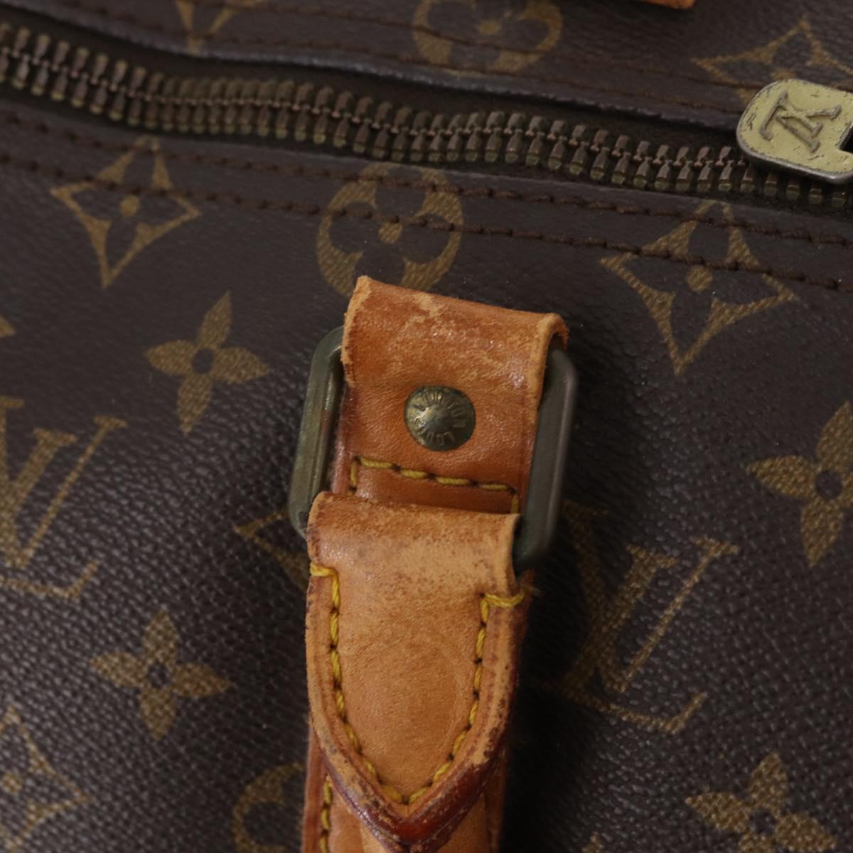 LOUIS VUITTON Monogram Keepall 50 Boston Bag M41426 LV Auth 200517