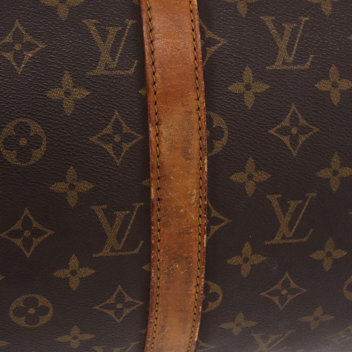 LOUIS VUITTON Monogram Keepall 50 Boston Bag M41426 LV Auth 200517