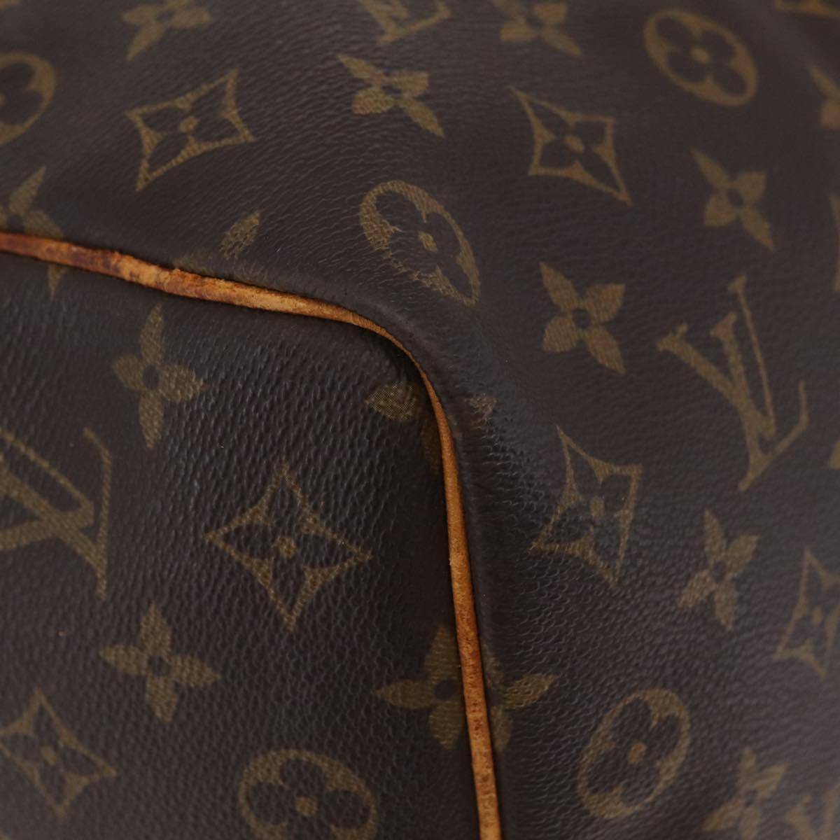 LOUIS VUITTON Monogram Keepall 50 Boston Bag M41426 LV Auth 200517